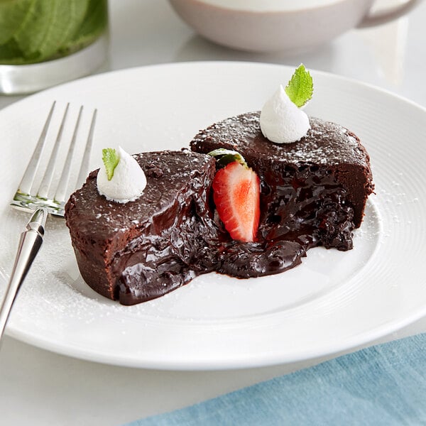 Lava cake instant factible pot