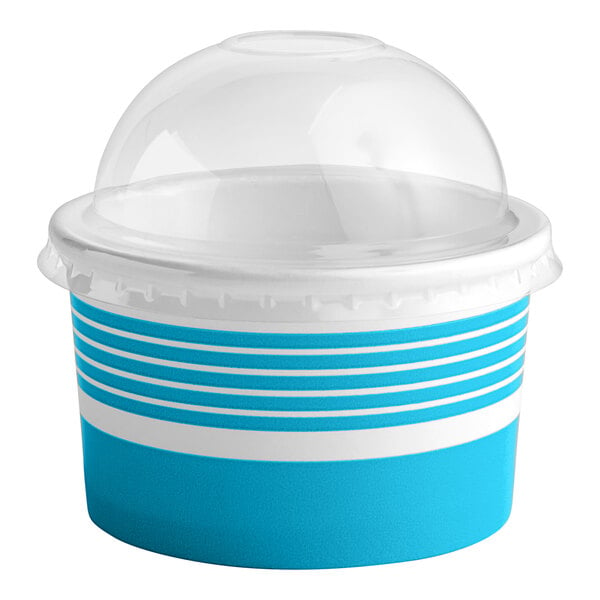 Ice Cream Bucket Storage Containers Freezer Cups Container Lids Pails Deli Dessert Parfait Food Yogurt Frozen Lid