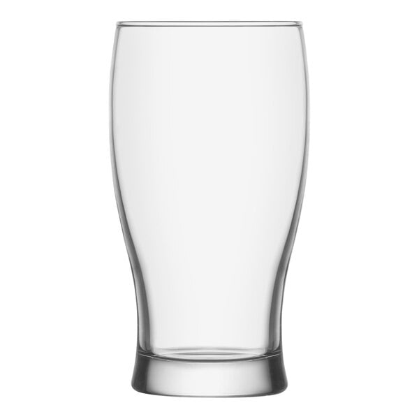 A clear RAK Youngstown tulip glass.