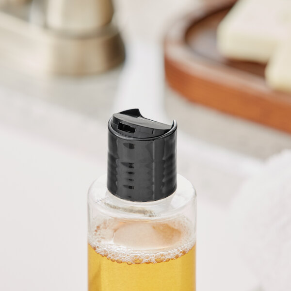 thumbnail image 2 of 24-410 Black PP Disc Top Cap (.308 Orifice). Pipeline Packaging 2 of 14