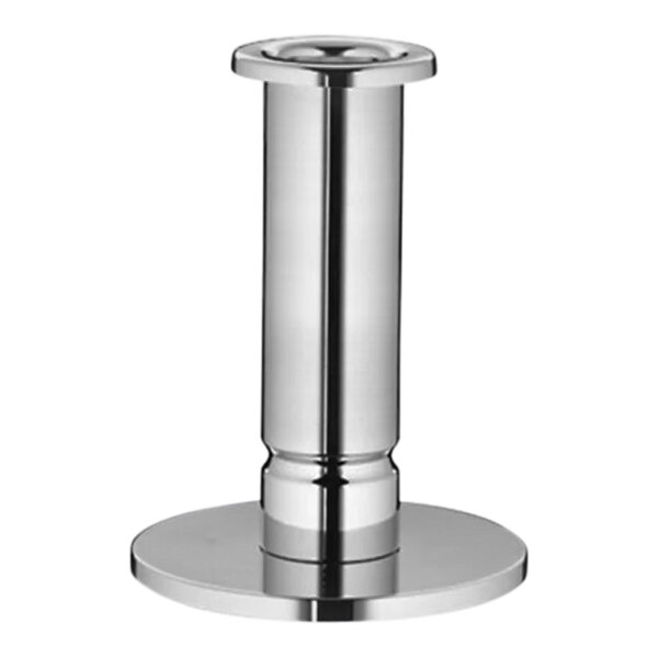 A stainless steel WMF BauscherHepp candelabra.