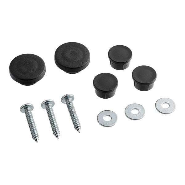 A package of screws and nuts for a Lavex janitor cart.