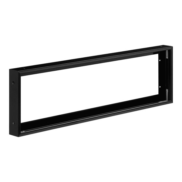 A black rectangular frame.