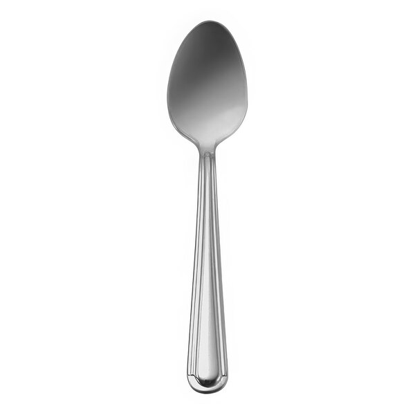 A silver Sant' Andrea Verdi demitasse spoon with a handle.