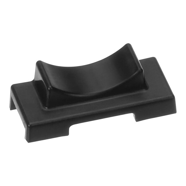 A black plastic motor support for a Garland griddle.