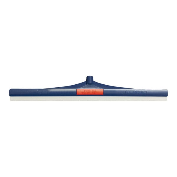 A blue Midwest Rake SpeedSqueegee with a red label on the handle.