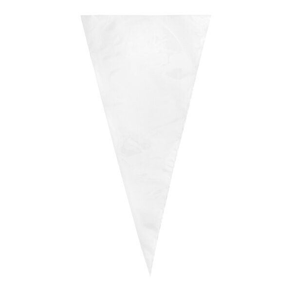 A clear plastic roll of Choice disposable pastry bags.