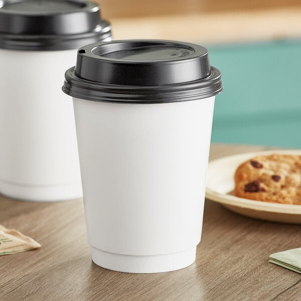 12oz Double Wall Cup (White)