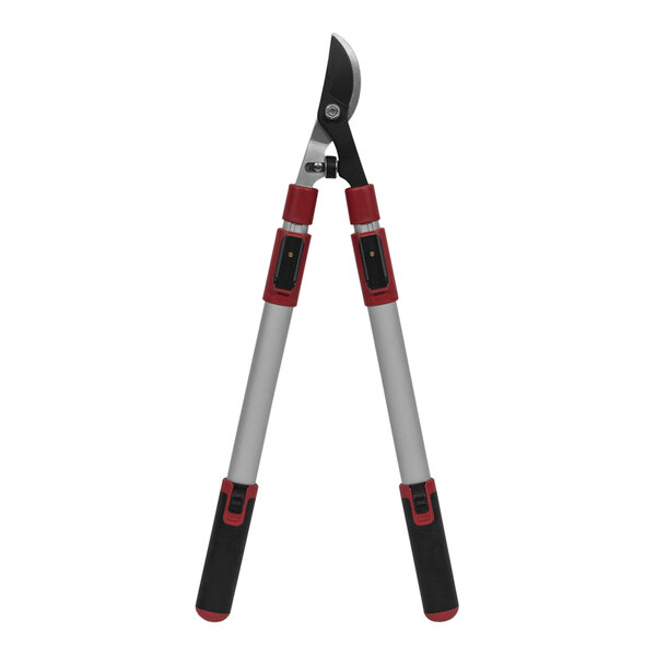 Seymour Midwest Kenyon telescoping bypass loppers with red handles.