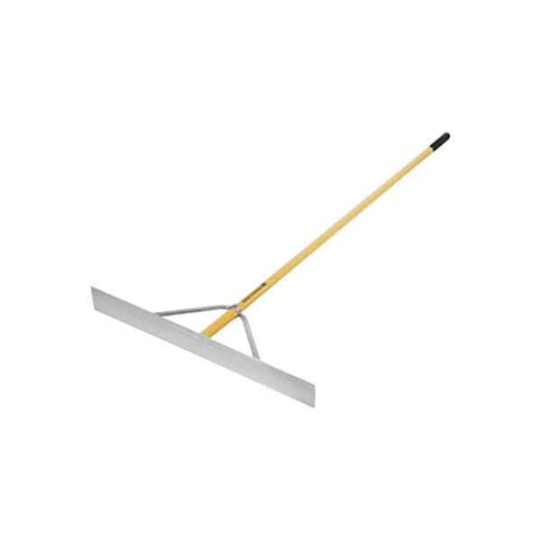 A Seymour Midwest long yellow lute with wrap-around bracing.