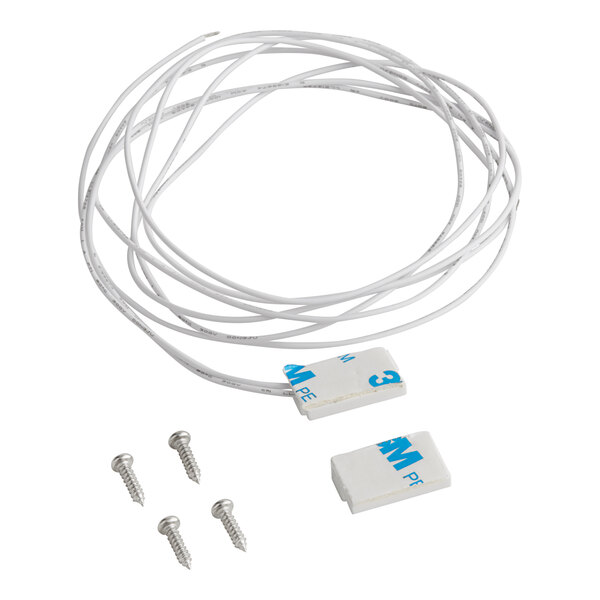 A white rectangular Boltic magnetic door contact switch with blue text.