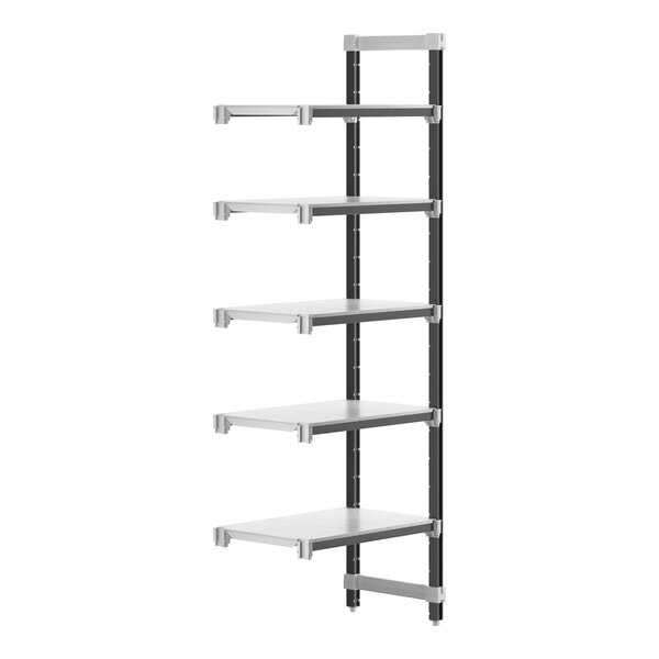A Cambro Camshelving® Elements XTRA Add-On Shelf on a white background.