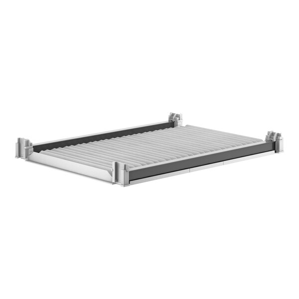 A Cambro Camshelving® Elements XTRA solid metal shelf kit.