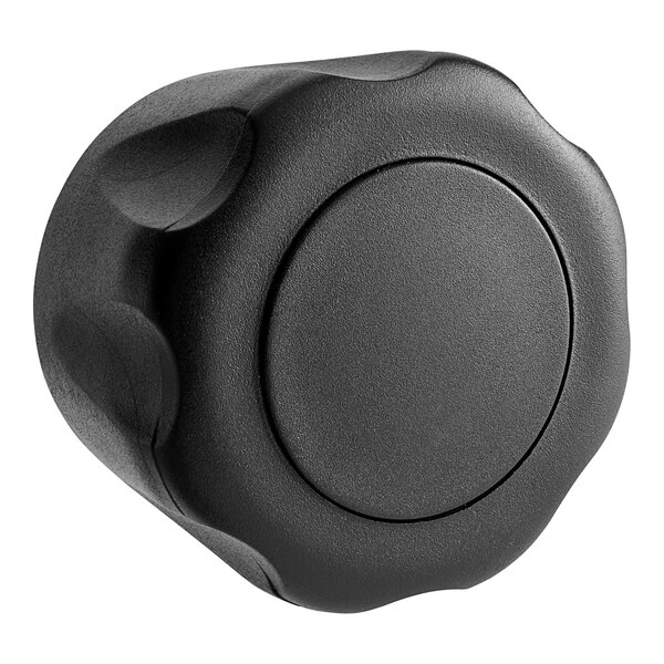 A black plastic Estella stem locking knob.