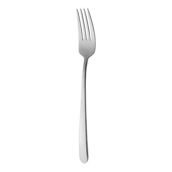 A Sola the Netherlands stainless steel dinner fork with a silver handle.
