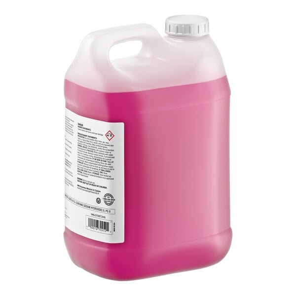 Advantage Chemicals 2.5 Gallon / 320 oz. Low Temperature Concentrated Dishwashing Machine Detergent - 2/Case