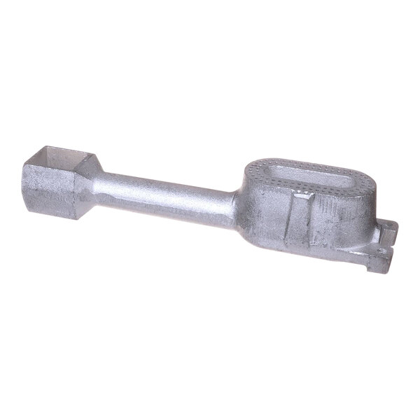 A silver metal Frymaster clip assembly with a square head screw.