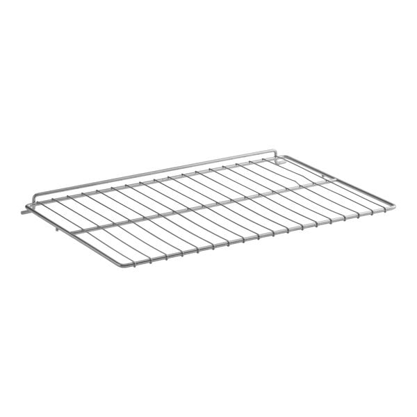 A chrome plated wire rack designed for American Range M Series ovens, measuring 28 1/4 inches by 17 7/8 inches.