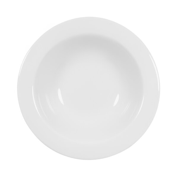 A RAK Youngstown ivory china bowl with a circular shape on a white background.