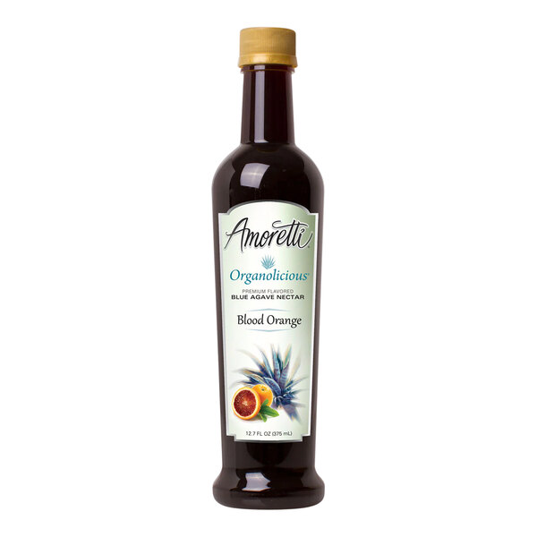 Amoretti Organolicious Organic Blood Orange Blue Agave Nectar 12.7 oz.