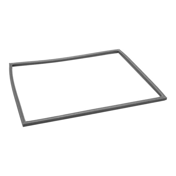 A grey rectangular silicon door gasket.