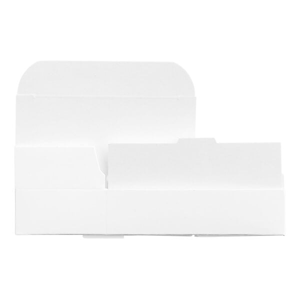 A white rectangular Baker's Lane candy box with a black border.