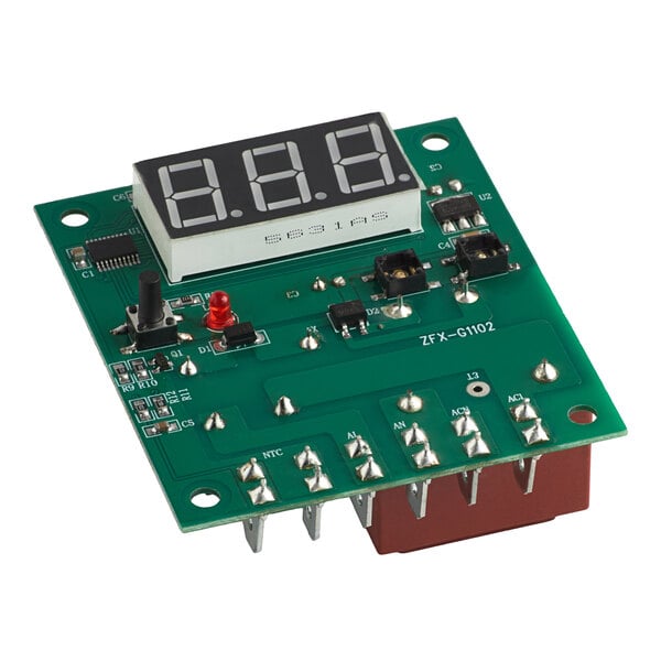 A ServIt thermostat control board with a digital display.
