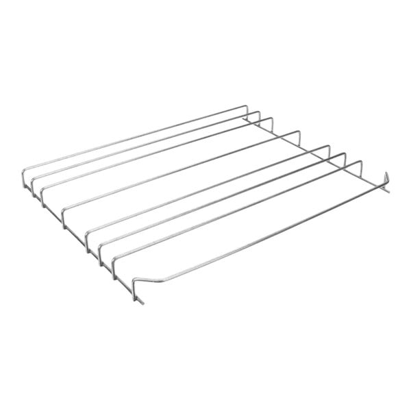 An AccuTemp wire rack with four metal bars.