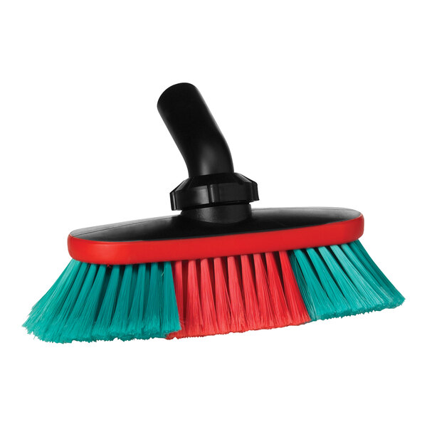 A Vikan black water-fed washing brush head.