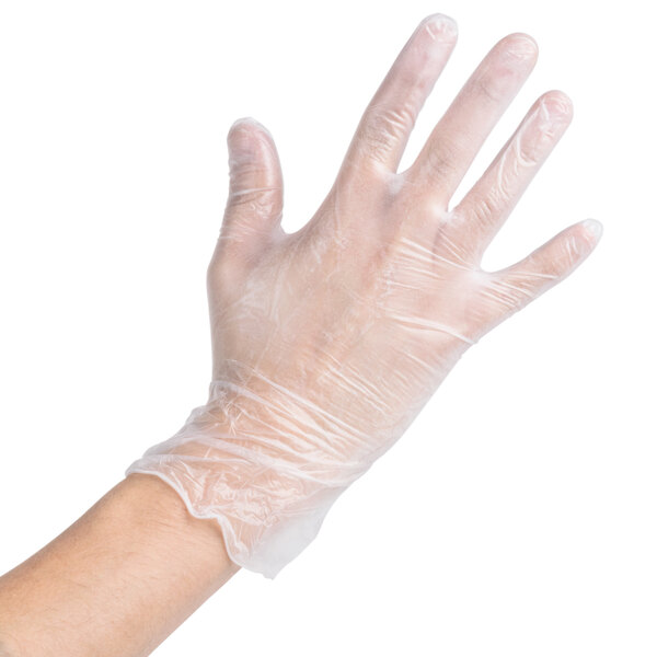 medium vinyl gloves