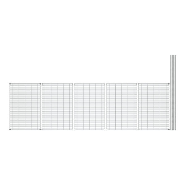 A white grid on a white background.