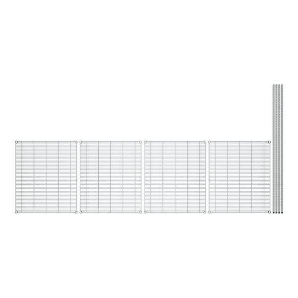 A white grid paper with black lines.