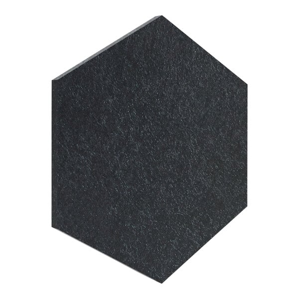 A blue hexagon shaped Luxor Reclaim wall tile.