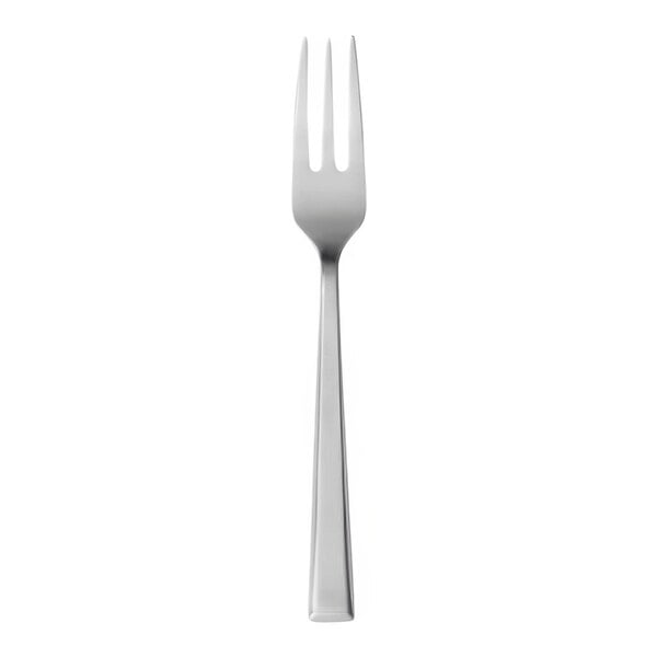 A Reserve by Libbey Santorini stainless steel fish fork with a silver handle.