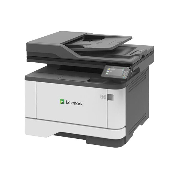 A Lexmark MX431adn laser multifunction printer on a white background.