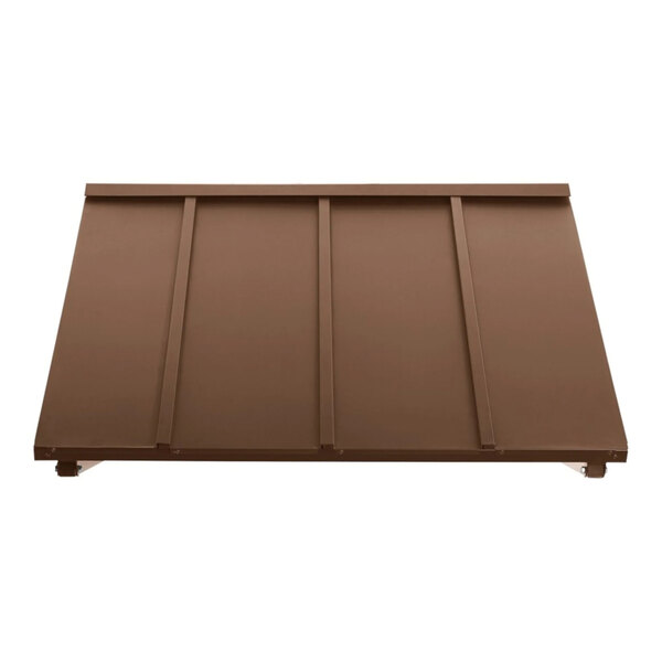 Awntech Houstonian 3' x 3' Copper Heavy-Duty Metal Standing Seam Awning