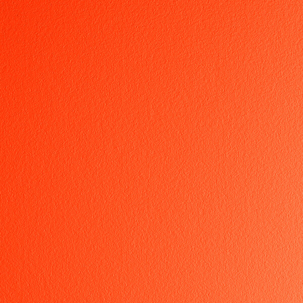 An orange Lancaster Table & Seating Sol resin side chair.