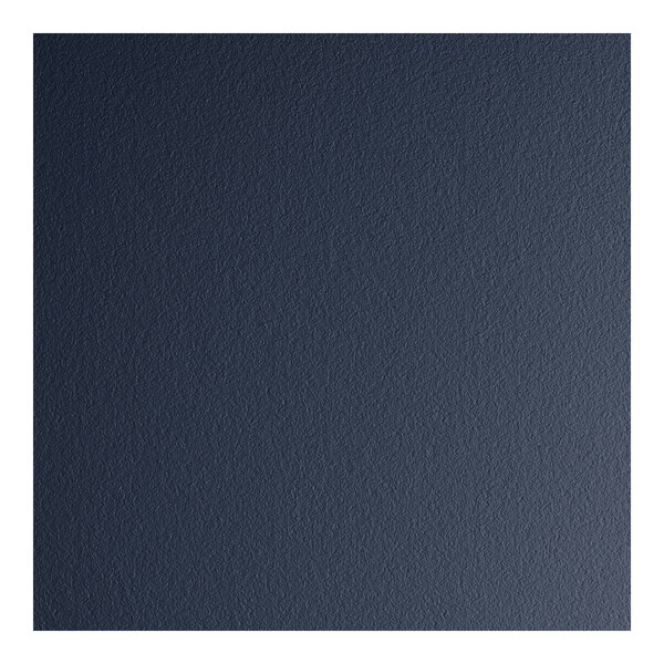 A square sample of textured resin in a solid sea blue color.
