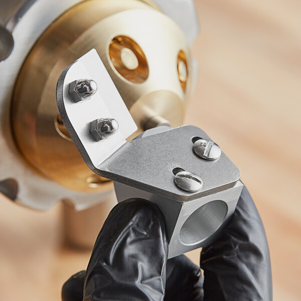 A person using Estella diagonal cutter to cut metal screws.