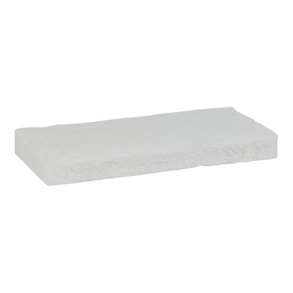 A white rectangular Vikan fine scrub pad.