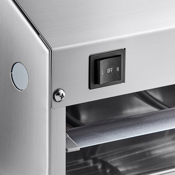 A white Boltic 42" powder coat air curtain.