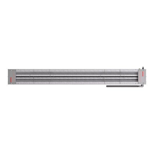 A 54-inch strip warmer with single toggle control, designed for commercial food warming applications.