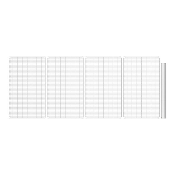 A white grid paper with black lines.