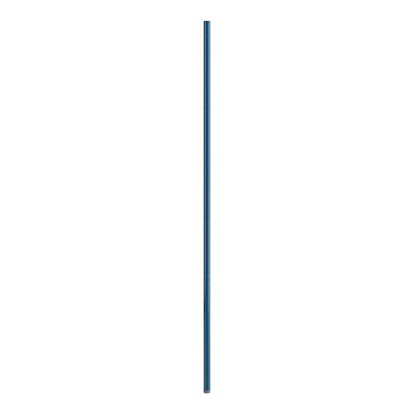 A Lavex Pro blue pole with a white background.