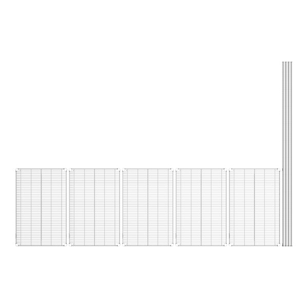 A white sheet of graph paper with a grid.