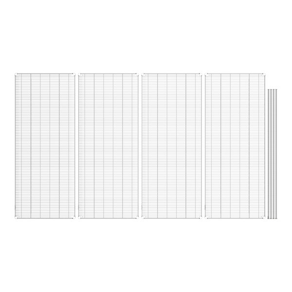 A white sheet of graph paper with a grid.