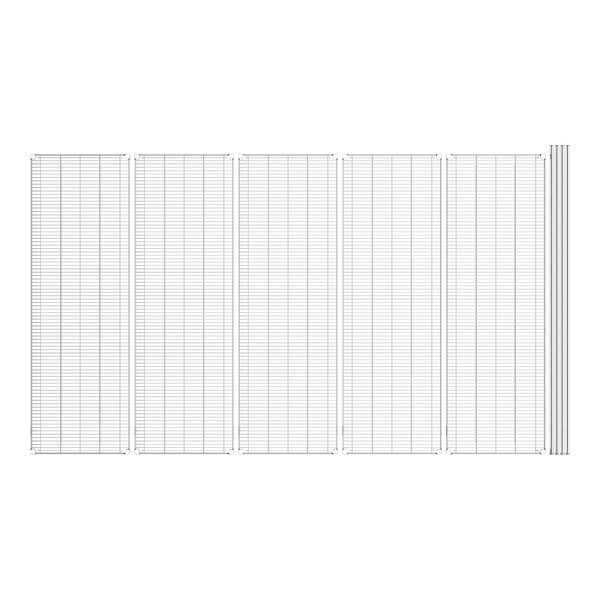 A white grid paper with black lines.