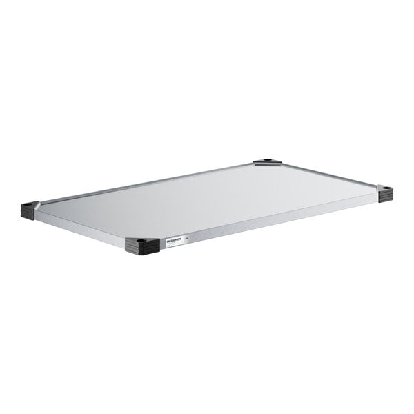 Regency 24" x 42" NSF Galvanized Steel Solid Shelf