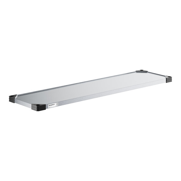 Regency 14" x 54" NSF Galvanized Steel Solid Shelf