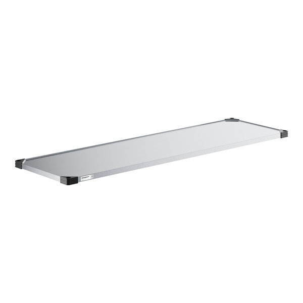 Regency 21" x 72" NSF Galvanized Steel Solid Shelf